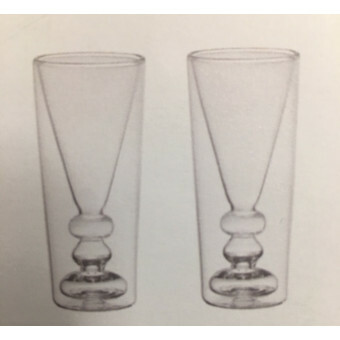 Bitossi DW Likeur glas set van 2 stuks