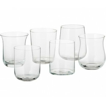 Bitossi Borrel Shot glas set van 6 Helder
